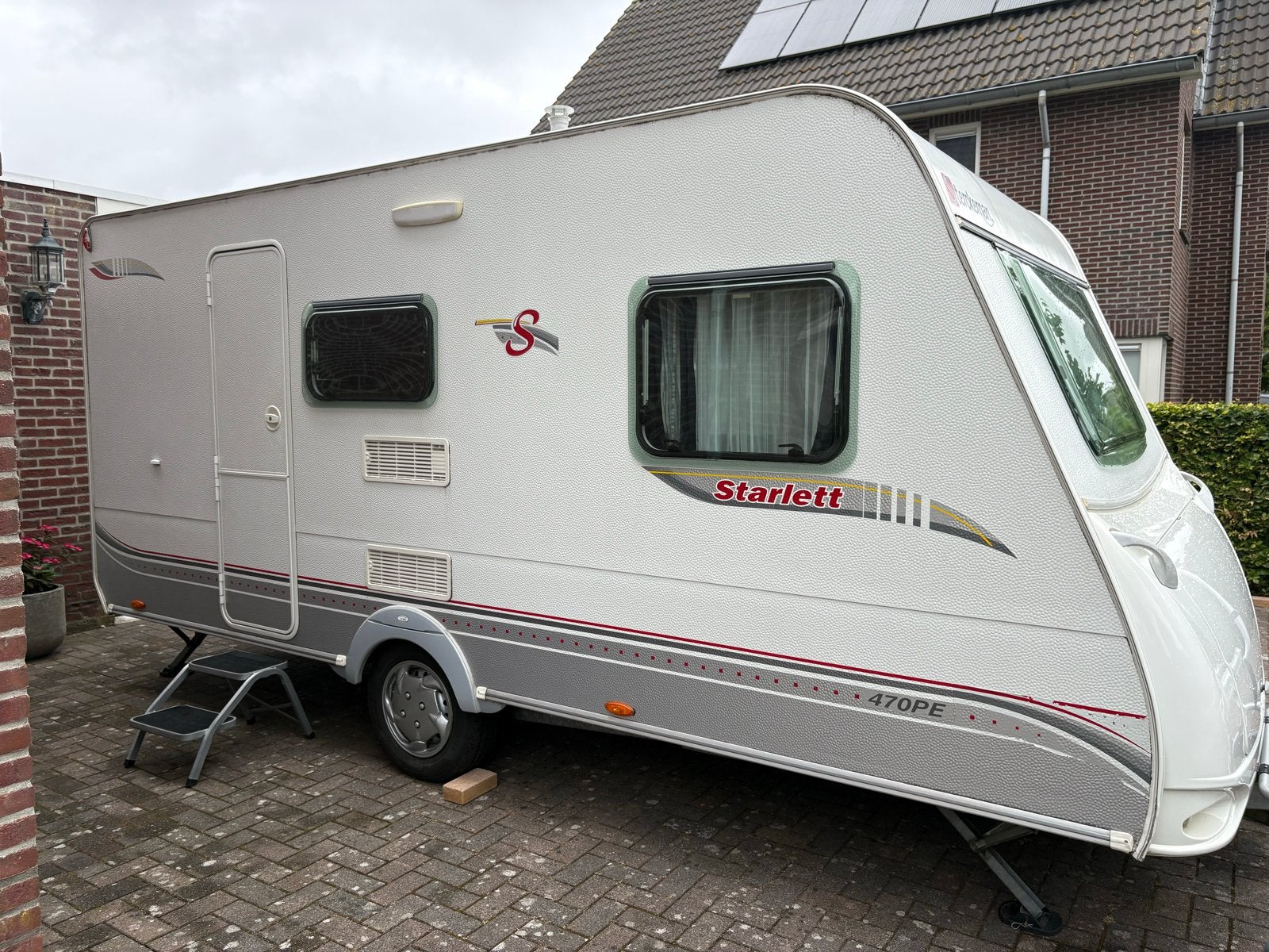Sterckeman Starlett 470PE - Perfecte gezinscaravan!, Vast bed, Sterckeman, Rondzit, Particulier