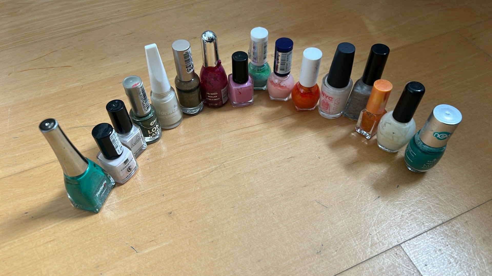 Set van nagelllak, Ophalen of Verzenden, Gebruikt