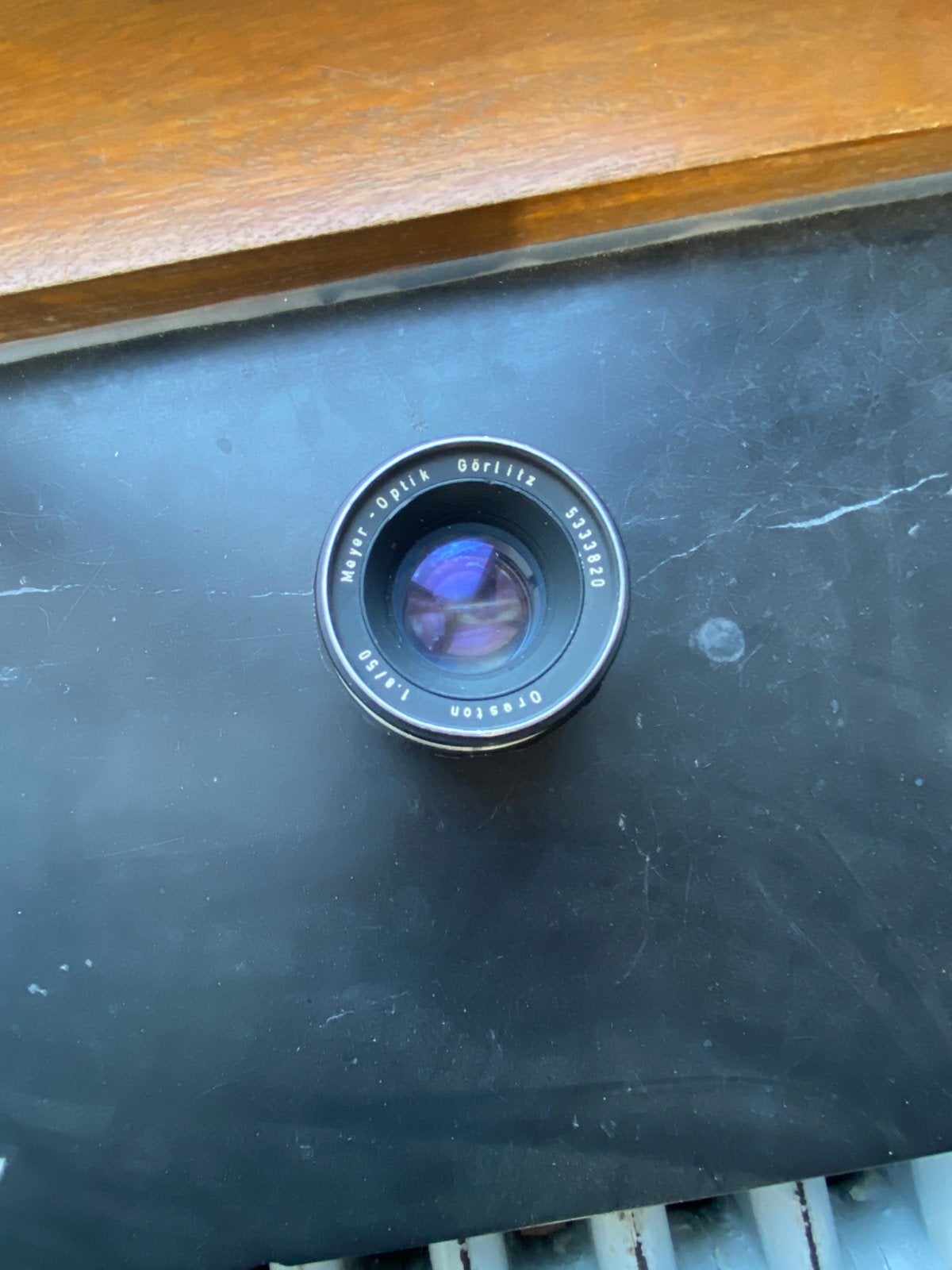 Lens Meyer-optik Görlitz Oreston 1.5/50, Ophalen of Verzenden, Zo goed als nieuw