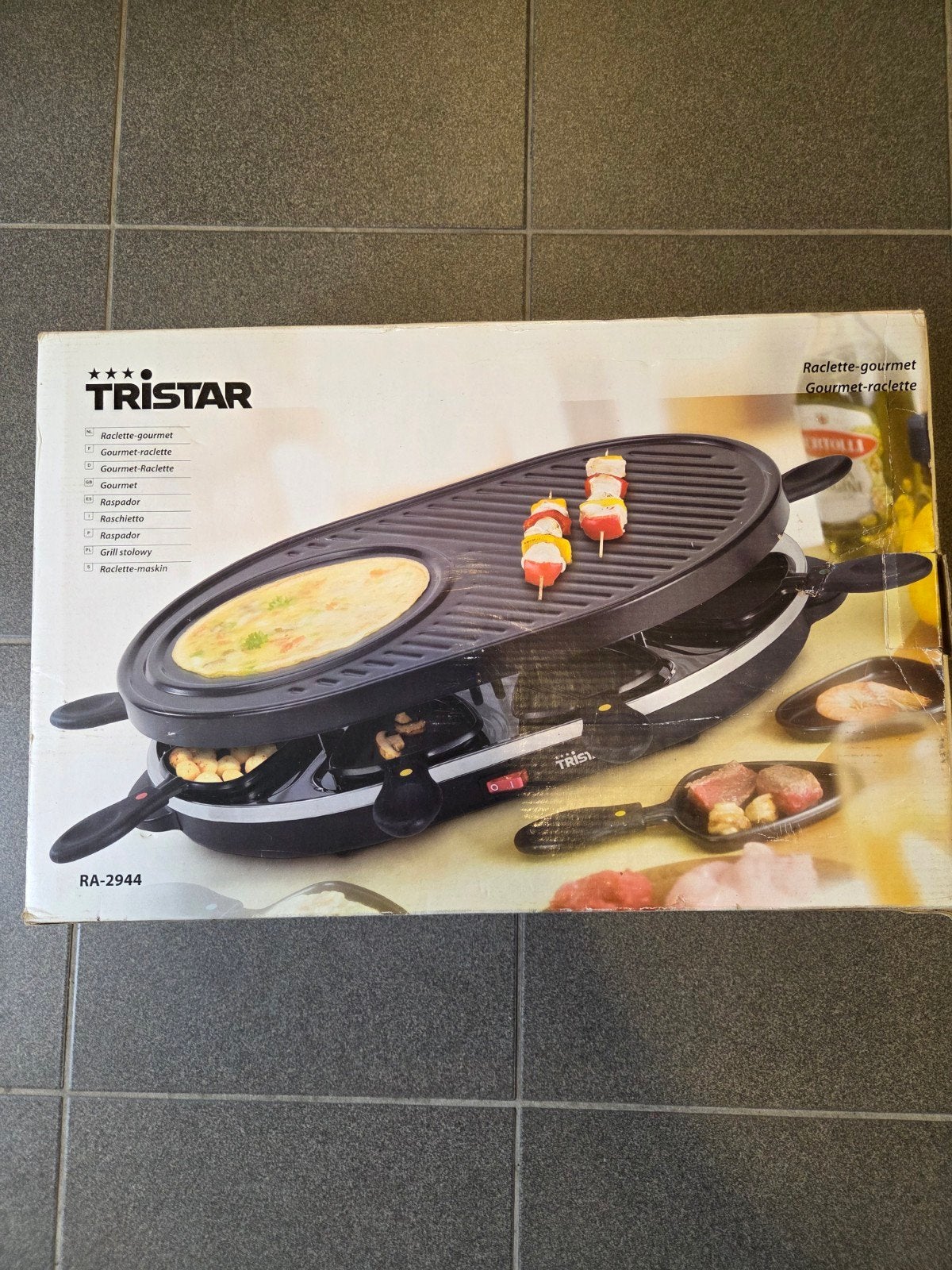 Tristar Raclette Grill - Nieuw in doos, ongebruikt, Witgoed en Apparatuur, Ophalen of Verzenden, Nieuw