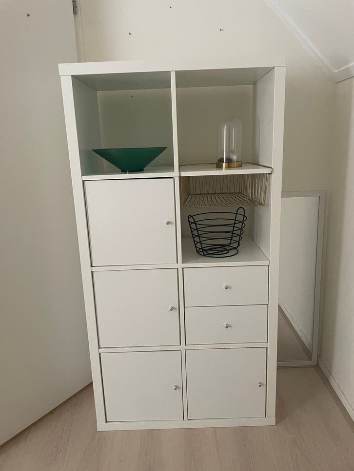 IKEA vakkenkast met deuren en lades, Ophalen, Minder dan 50 cm, Gebruikt, 100 tot 150 cm