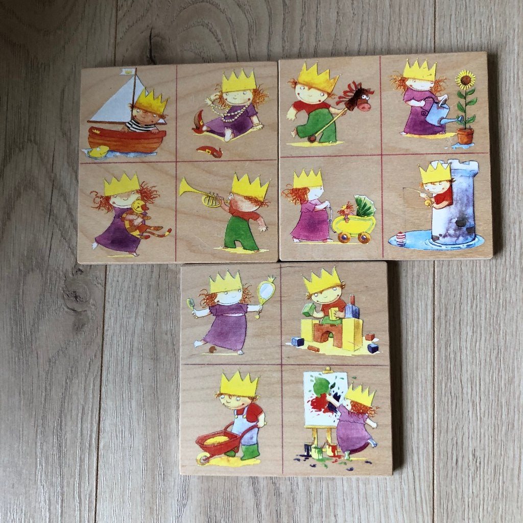 Mooie houten lotto Jan Bibejan, Ophalen of Verzenden, Zo goed als nieuw, Overige typen