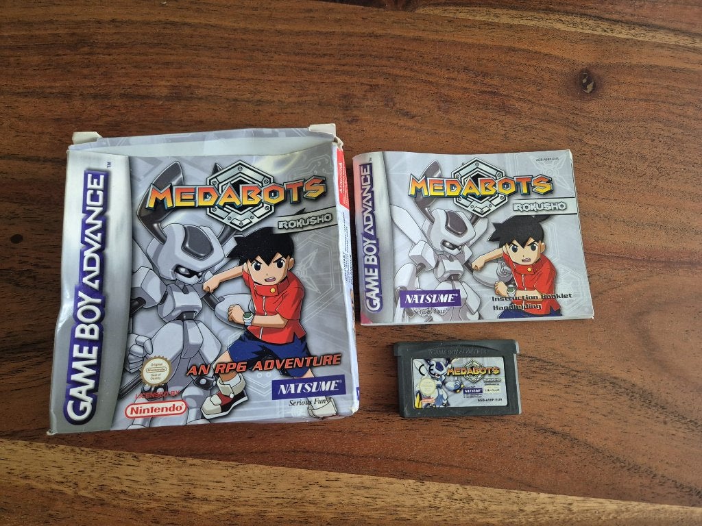 Medabots Rokushou Game Boy Advance (GBA) - Compleet, 1 speler, Ophalen of Verzenden, Zo goed als nieuw, Role Playing Game (Rpg)