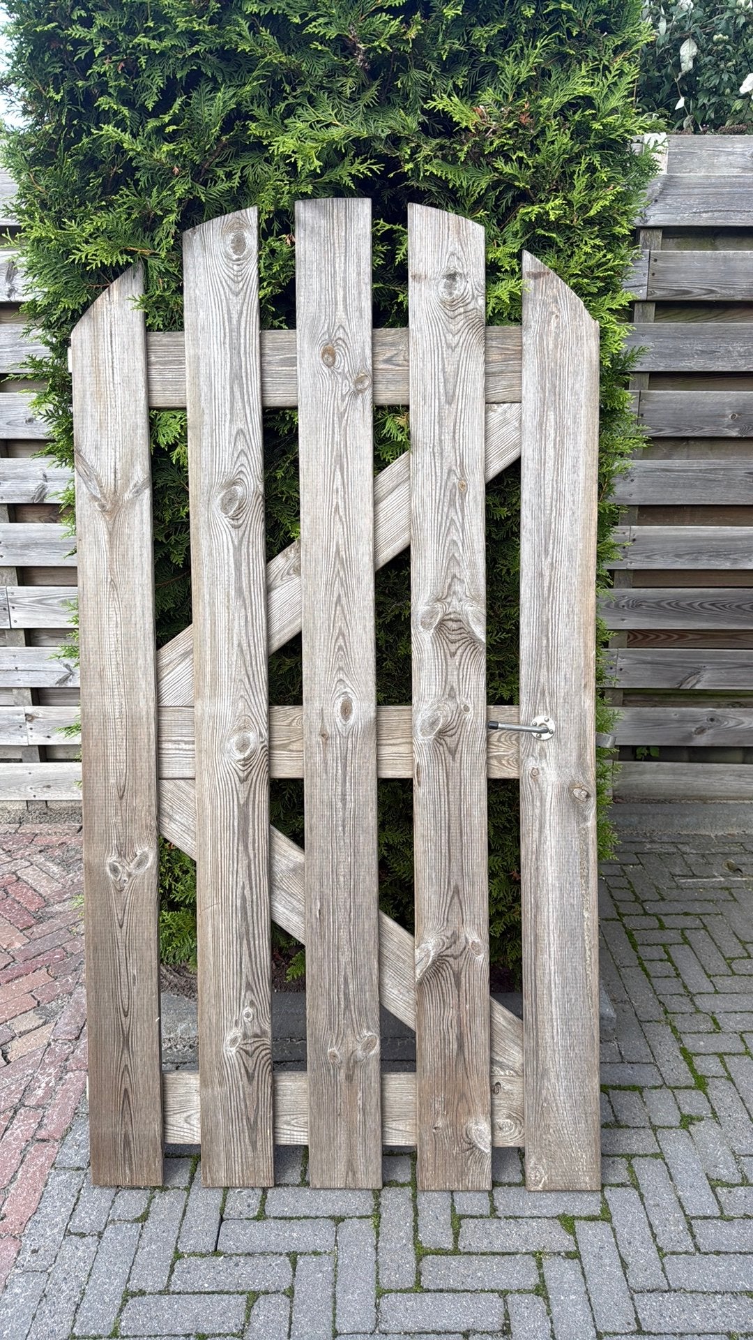schuttingdeur 95cm x 180cm, Tuin en Terras, Ophalen, 1 tot 2 meter, Minder dan 3 meter, Zo goed als nieuw