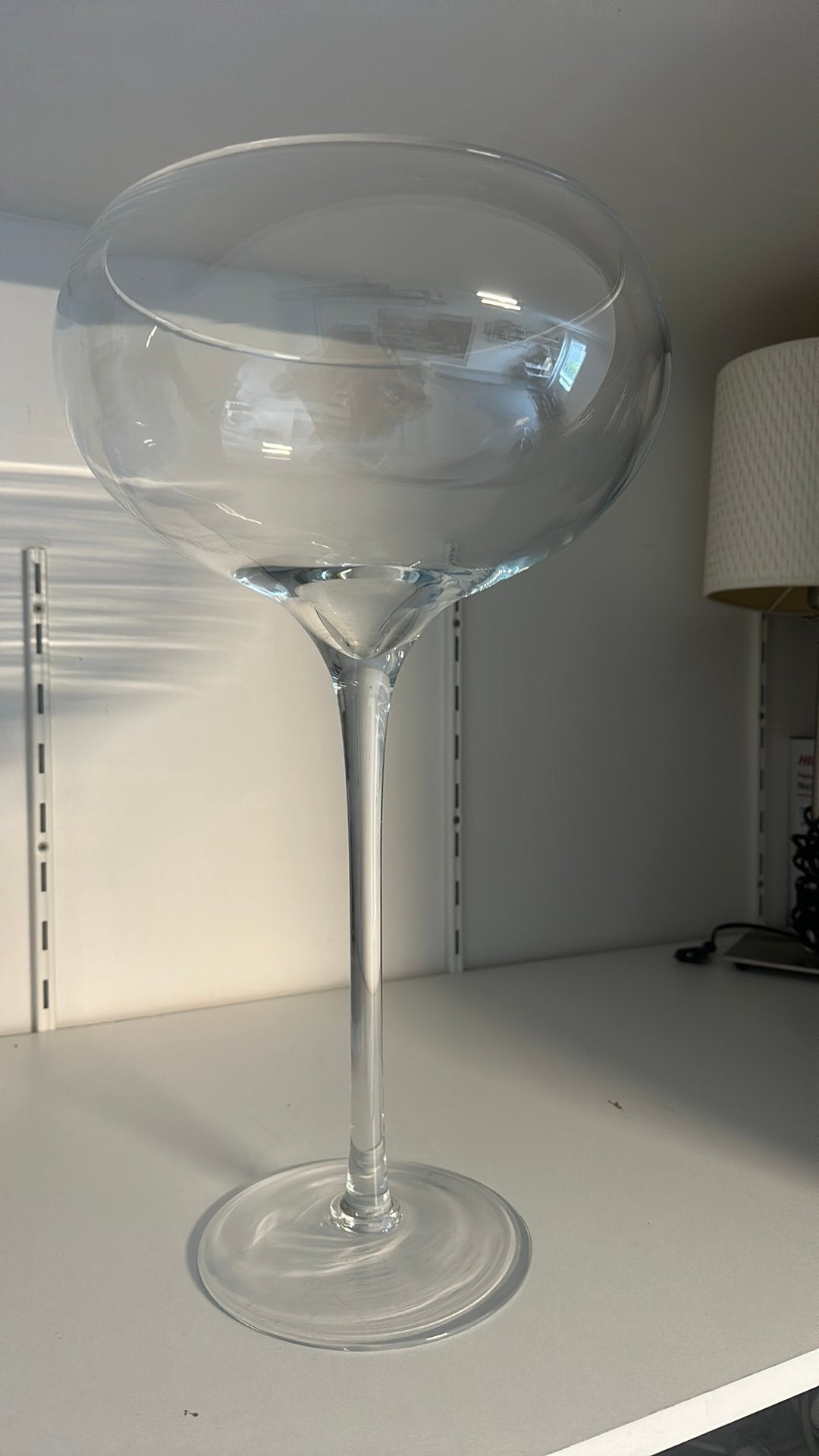 Decoratie glas, Huis en Inrichting, Woonaccessoires | Stolpen, Ophalen, Zo goed als nieuw