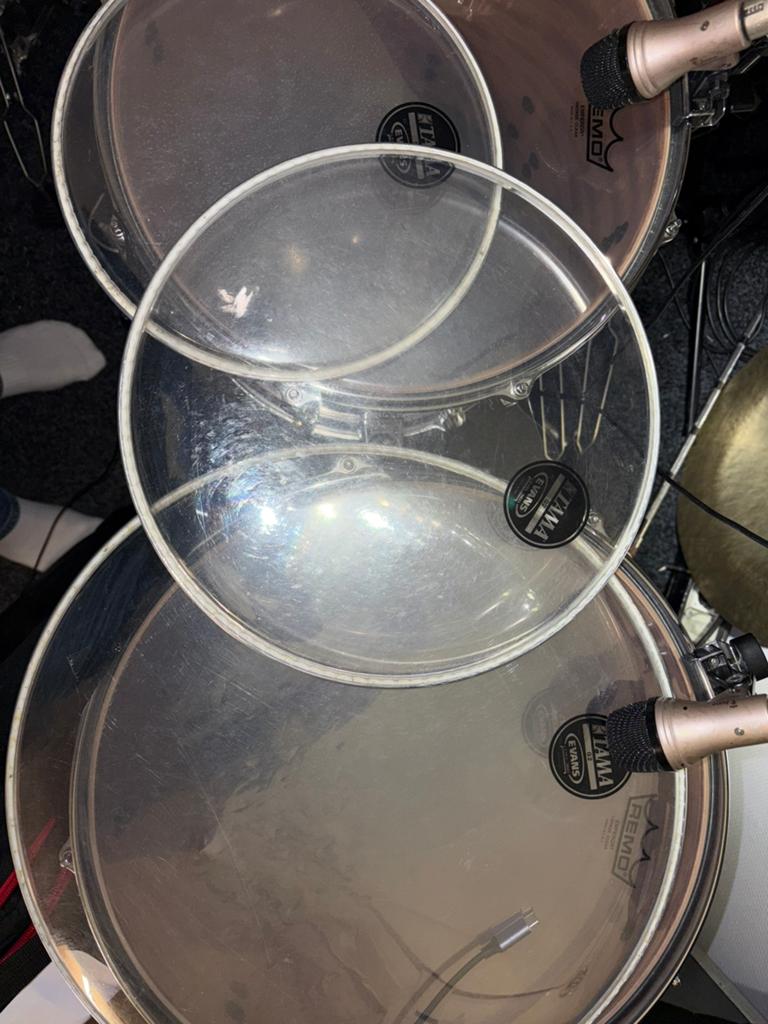 Tama/Evans G2 vellen 10 12 16, Ophalen, Gebruikt, Tama
