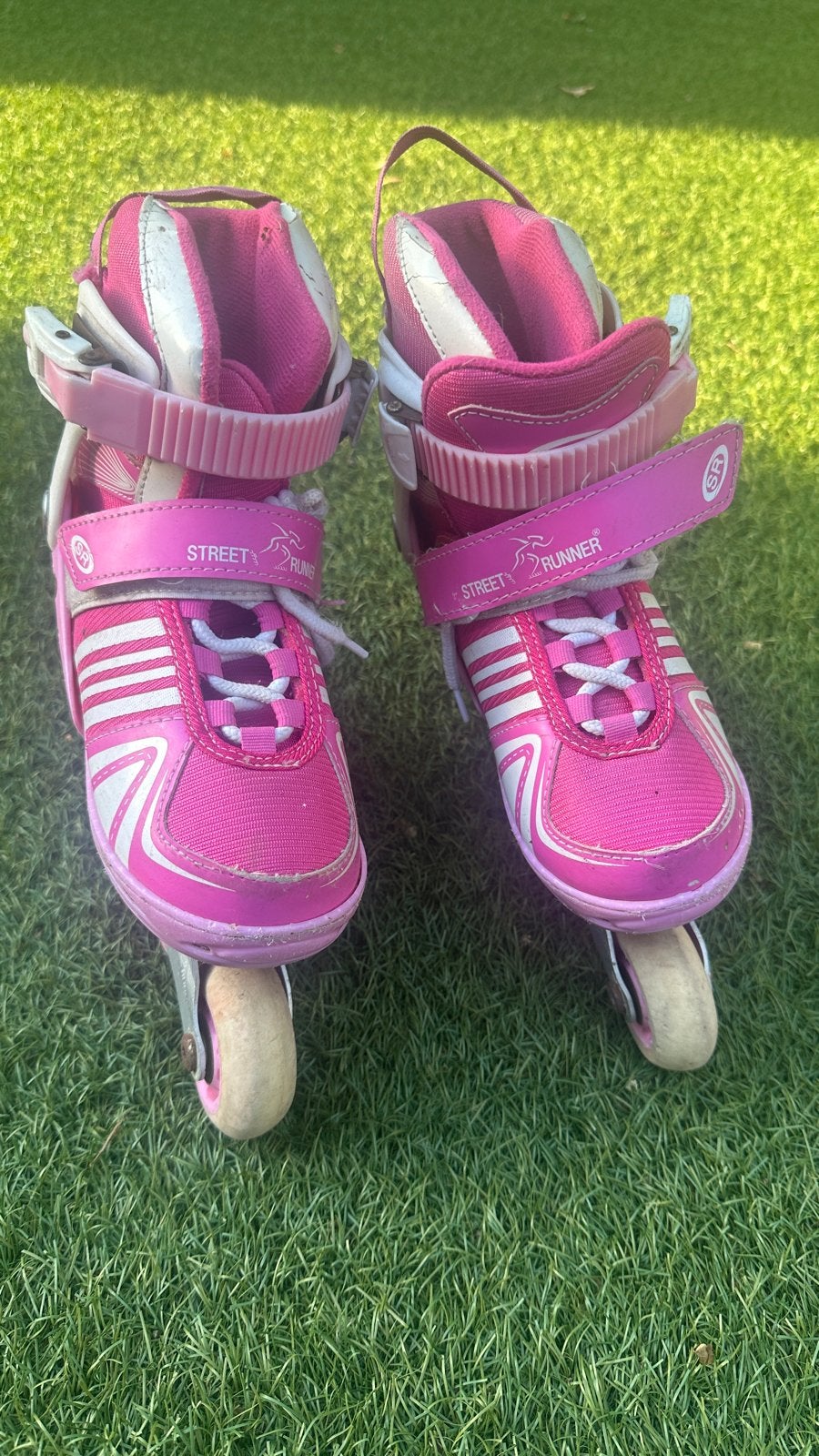 Skeelers Streetrunner verstelbaar maat 31-34 ABEC 7, Kinderen, Inline skates 4 wielen, Ophalen, Overige merken