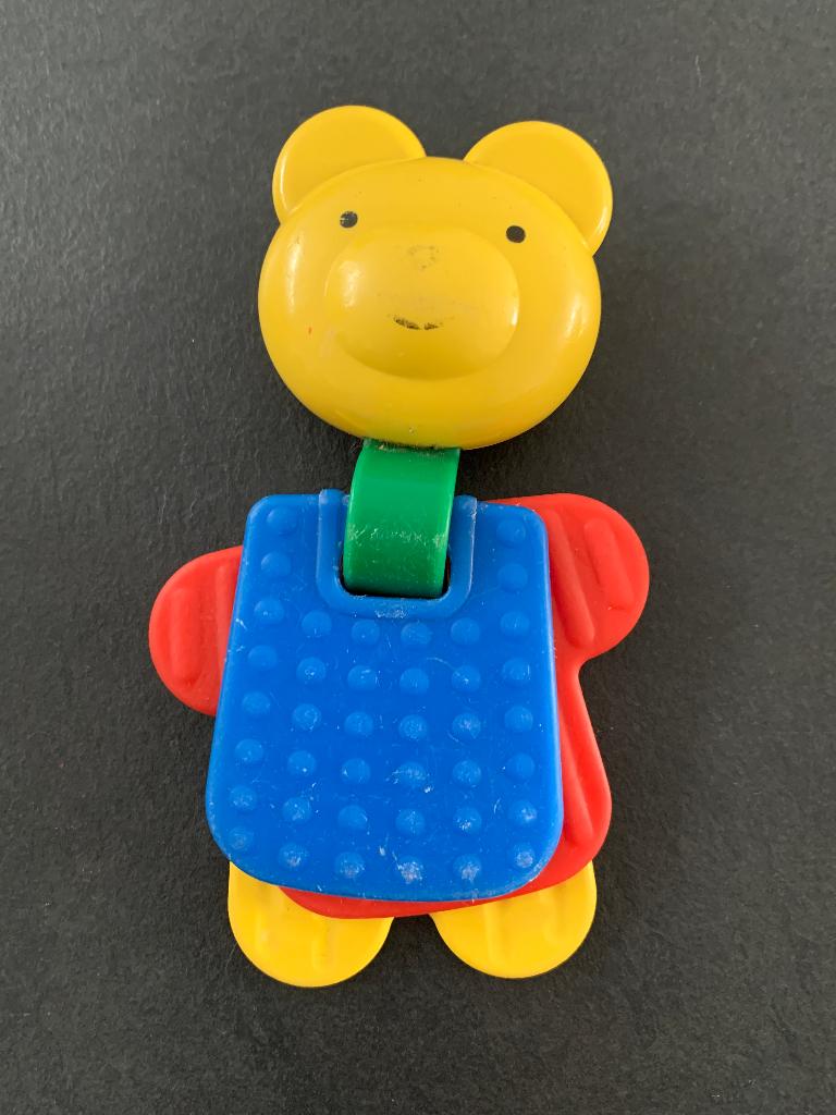 Rammelaar Beer Ambi Toys VINTAGE, Ophalen of Verzenden, Gebruikt, Rammelaar