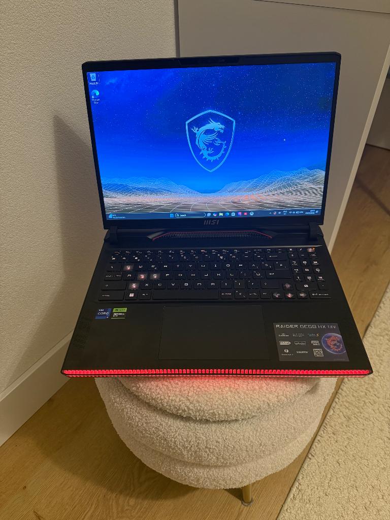 MSI Raider Game Laptop | 4070 | 240Hz, Met videokaart, Ophalen of Verzenden, Zo goed als nieuw, Gaming