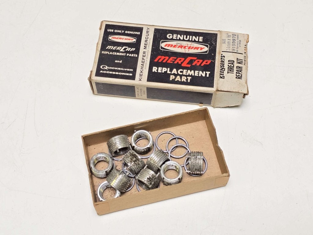 Vintage MERCURY origineel reparatieset schroefdraad, Niet ingevuld, Onderhoud en Reparatie, Niet ingevuld, Nieuw