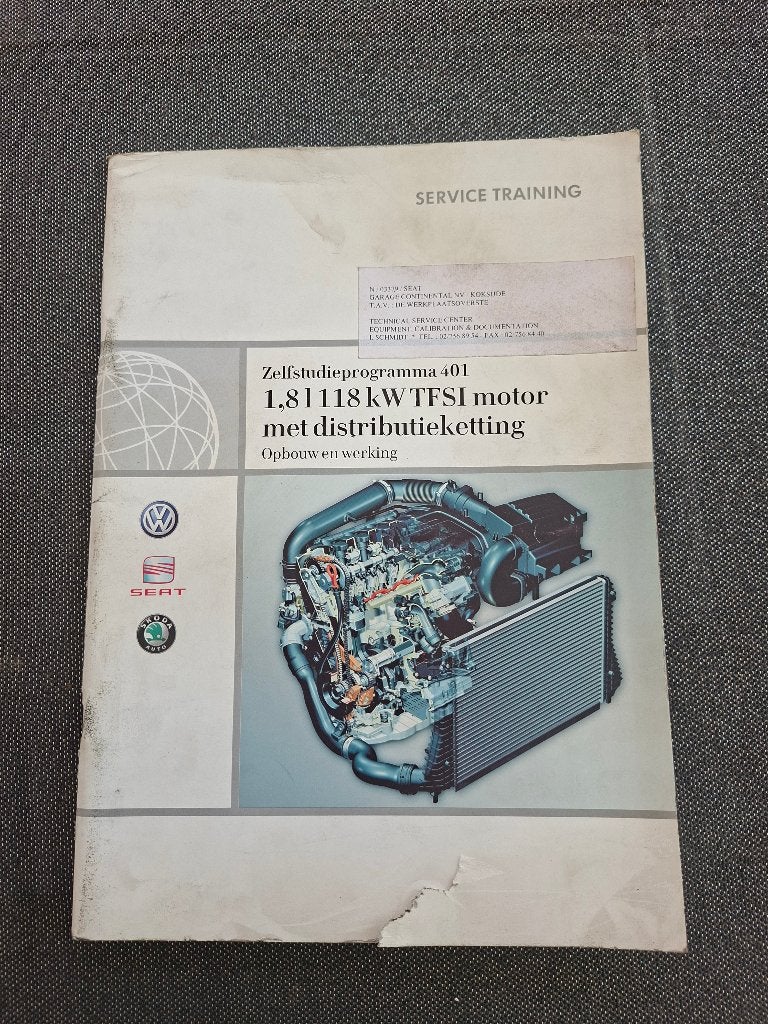Service training volkswagen Seat skoda, Auto diversen, Handleidingen en Instructieboekjes, Ophalen of Verzenden