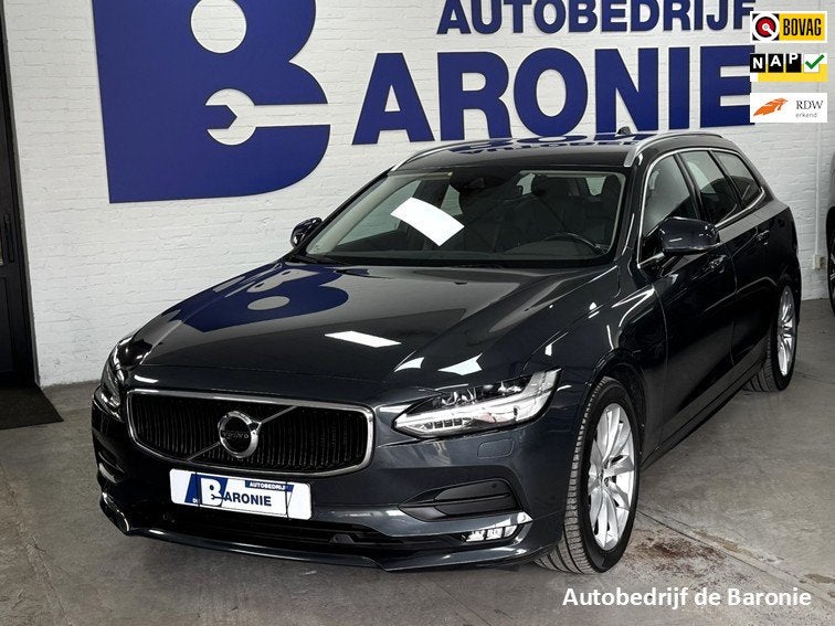 Volvo V90 2.0 T4 Momentum, adaptive cruise, Auto's, Volvo, Bedrijf, Te koop, V90, ABS, Adaptive Cruise Control, Airbags, Airconditioning