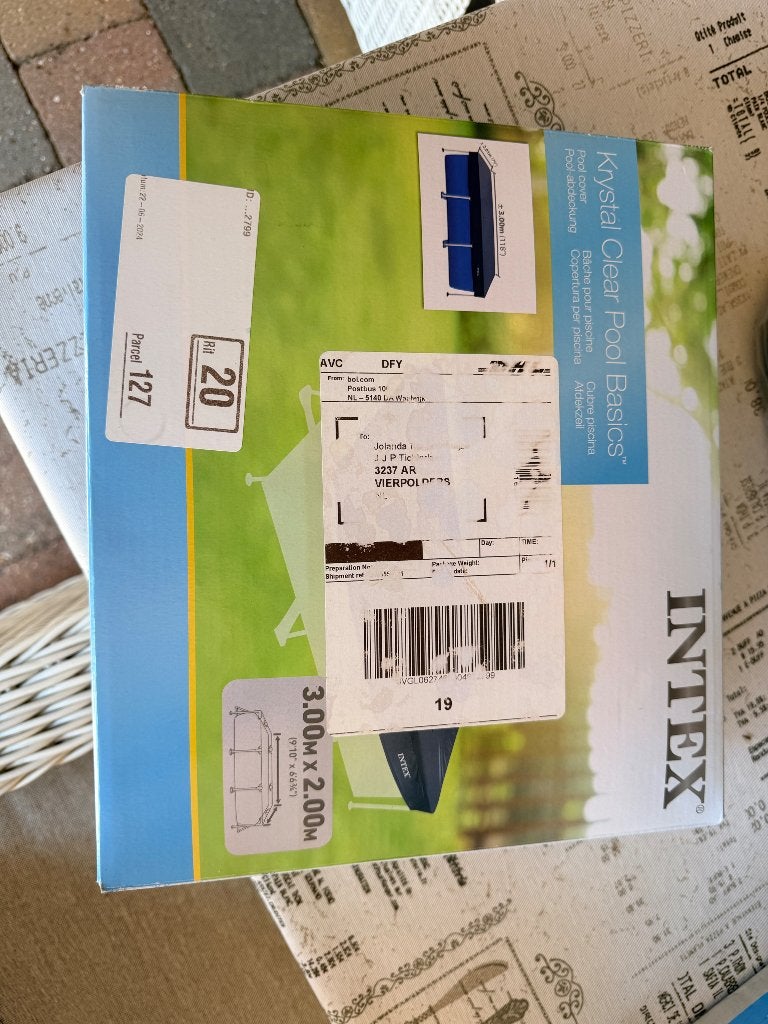 Zwembad toebehoren intex, Tuin en Terras, Zwembad-toebehoren, Zo goed als nieuw, Zwembadpomp, Ophalen