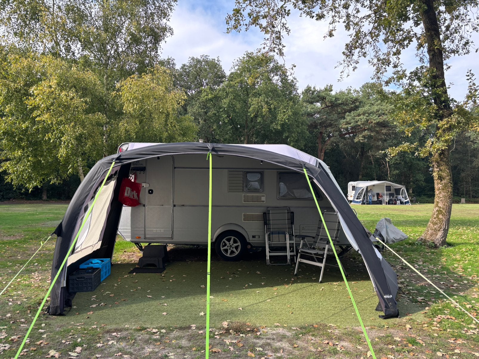 Obelink Sunroof 400 Easy Air CoolDark luifel met zijwanden, Ophalen, Gebruikt