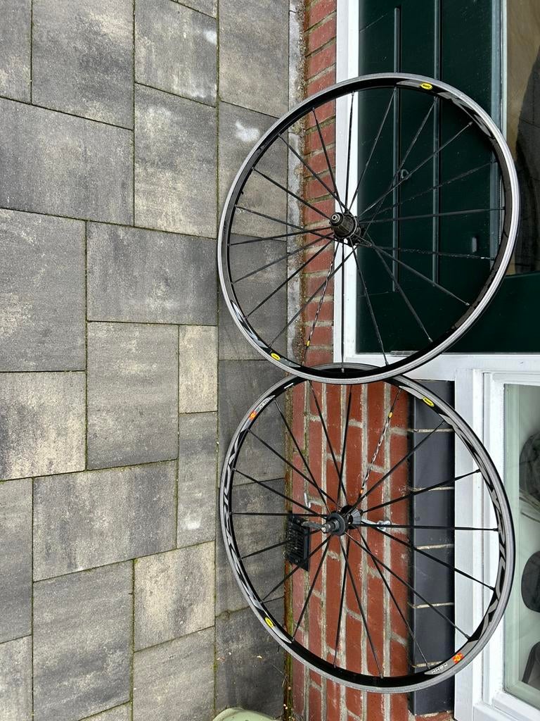 Mavic velgen set, Fietsen en Brommers, Fietsonderdelen, Ophalen of Verzenden, Gebruikt, Wiel