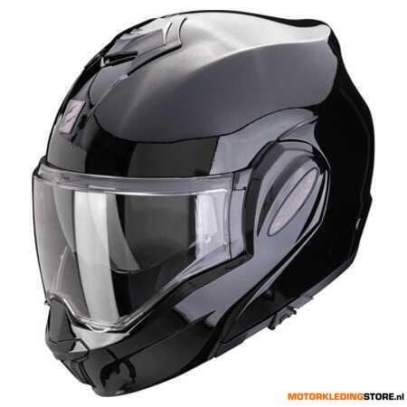 Scorpion EXO-TECH EVO PRO SOLID Systeemhelm, Zwart, Ophalen of Verzenden, Nieuw met kaartje