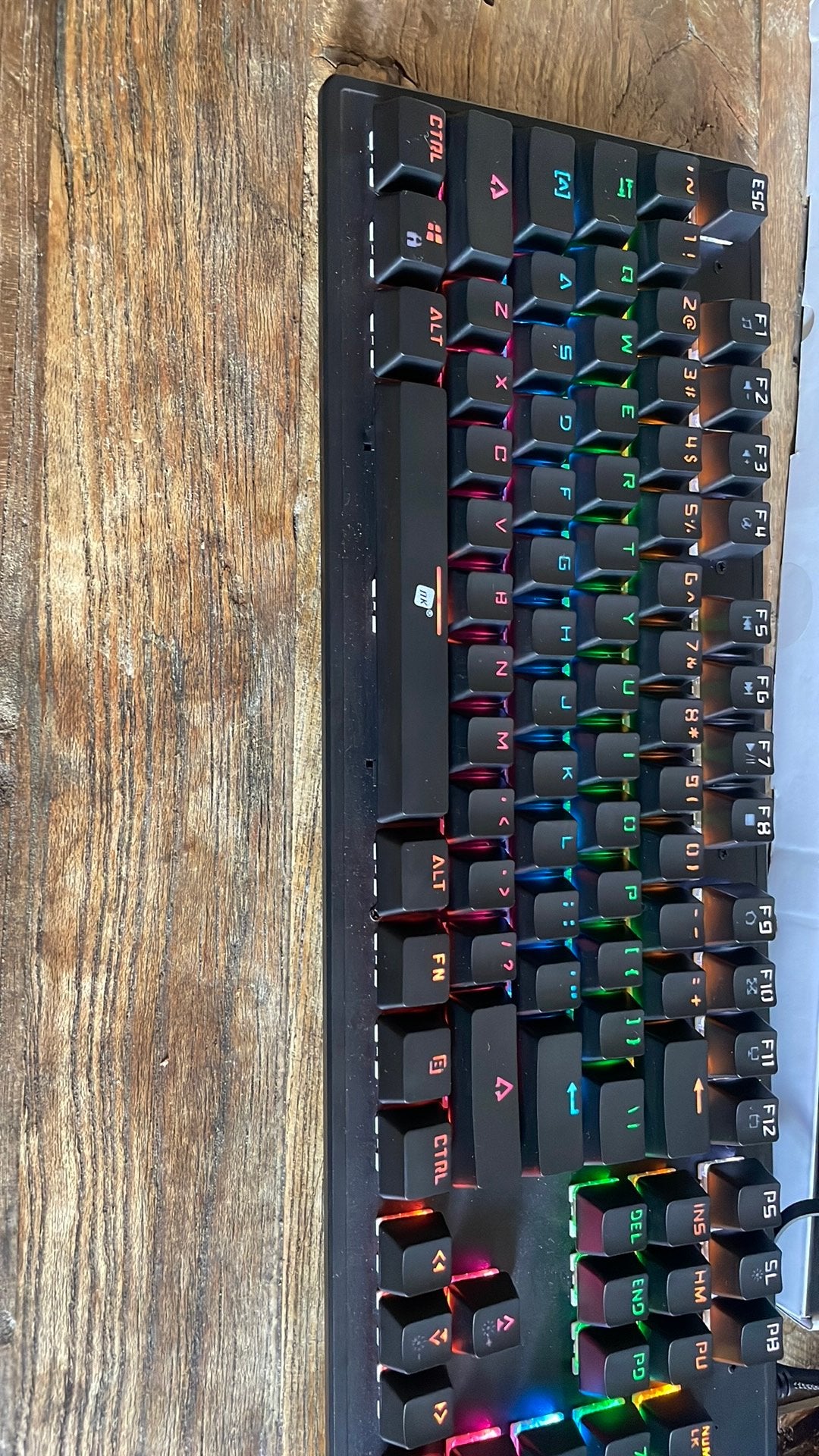 Mechanical keyboard led ligths, Ophalen, Zo goed als nieuw