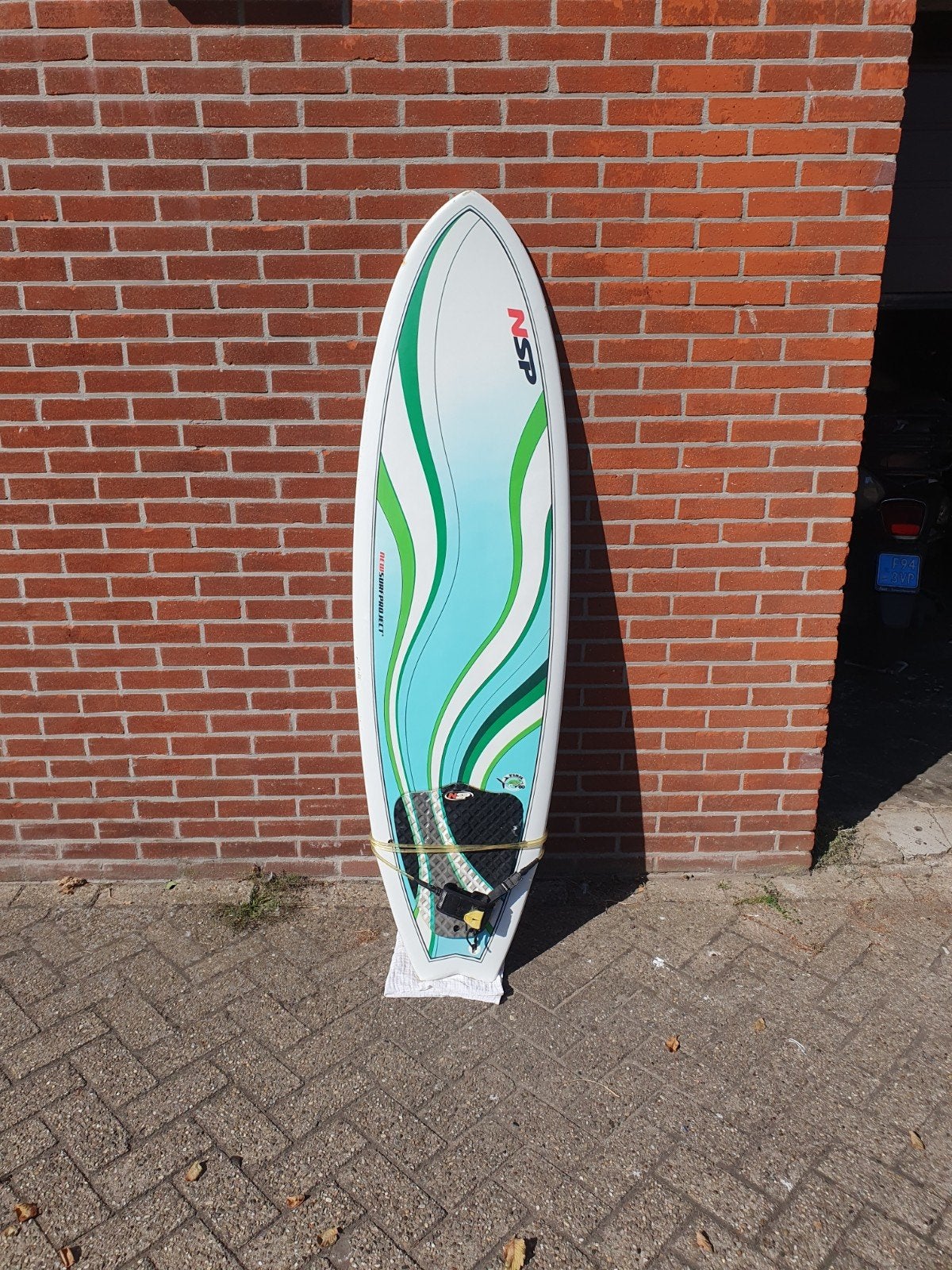 NSP Fish Surfboard 6'0", Ophalen, Gebruikt, Fish, Met koord