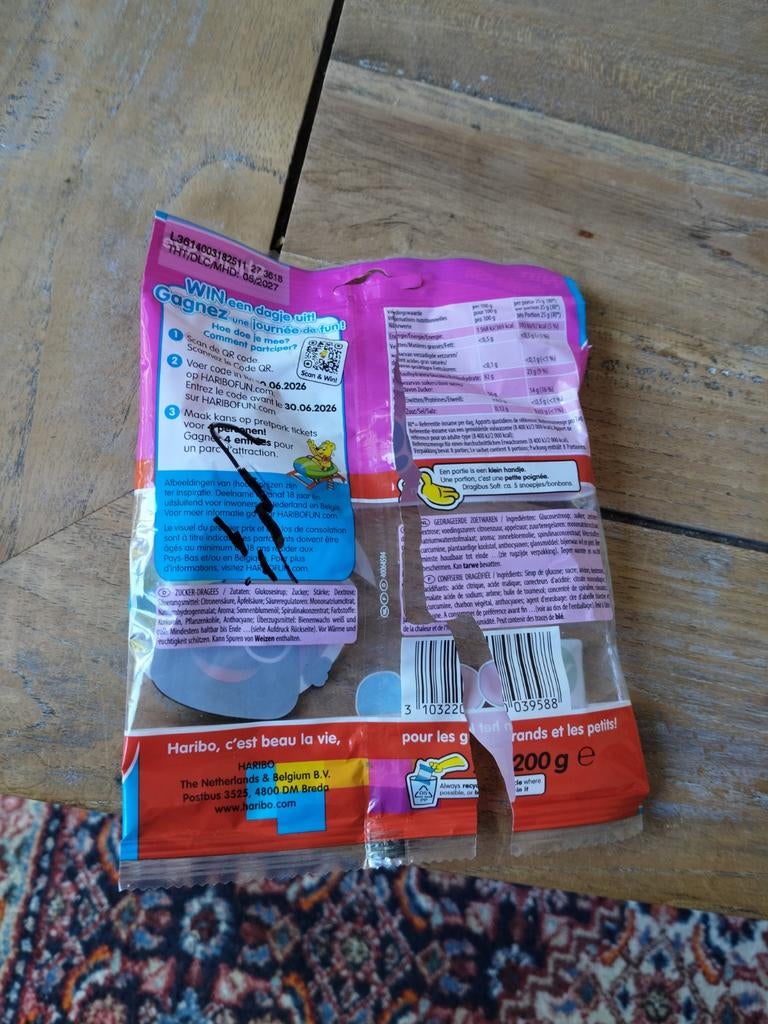 Zakje snoep gesigneerd Ueda 9, Antiek en Kunst, Ophalen of Verzenden
