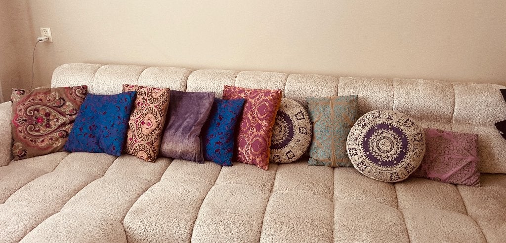 10 luxe ZENZA sierkussens, Ophalen, Overige merken, Meerkleurig, Handgemaakt
