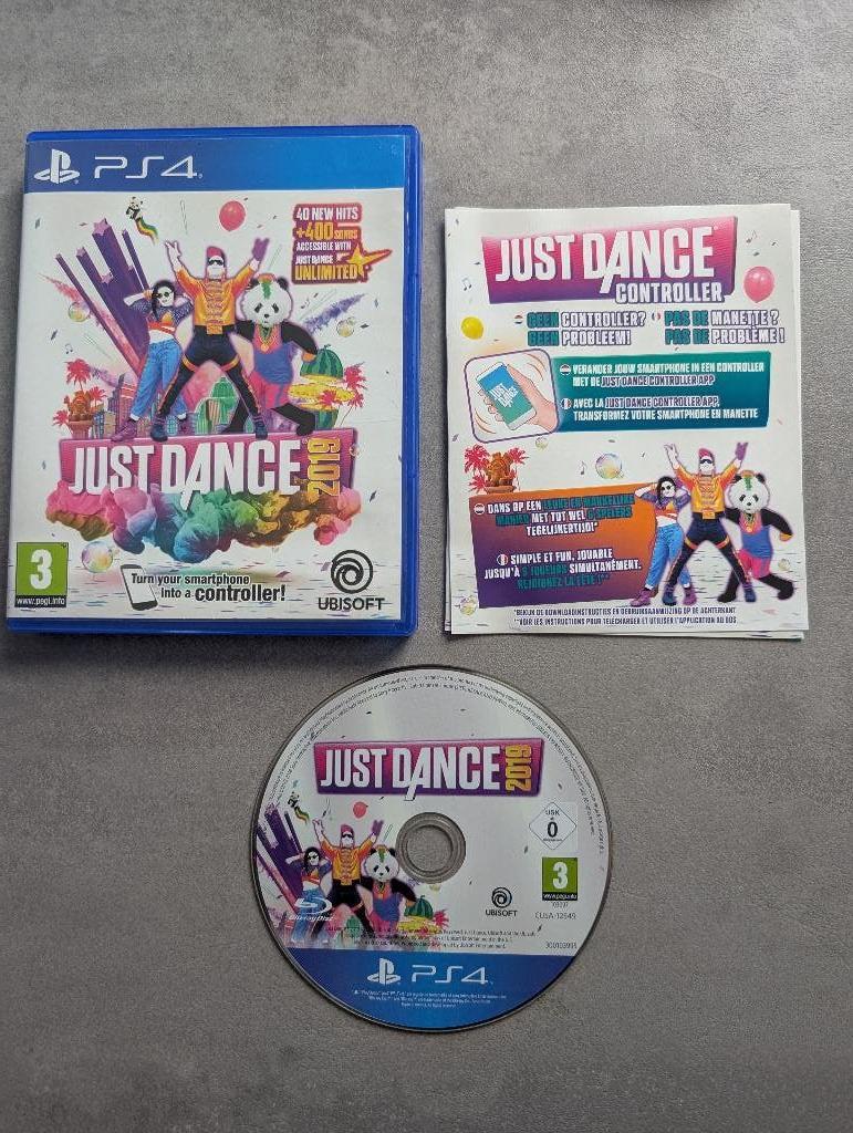 Just dance 2019 PS4, Muziek, Ophalen of Verzenden, Zo goed als nieuw, 3 spelers of meer