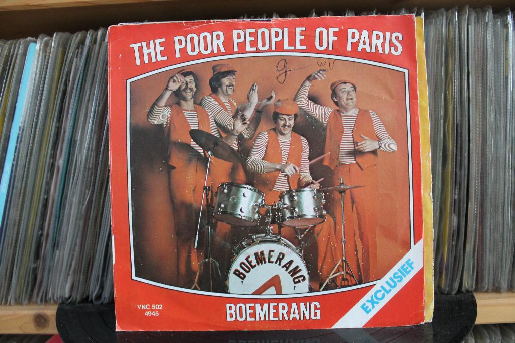 7" Single Boemerang - The Poor People Of Paris / Boemerang, Gebruikt, 7 inch, Single, Ophalen of Verzenden