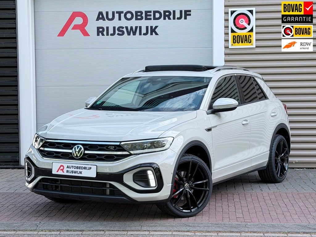 Volkswagen T-Roc 1.5 TSI 3xR-Line Pano/Keyless/Camera, Auto's, Volkswagen, 12 maanden, 1258 kg, 4 cilinders, Alcantara