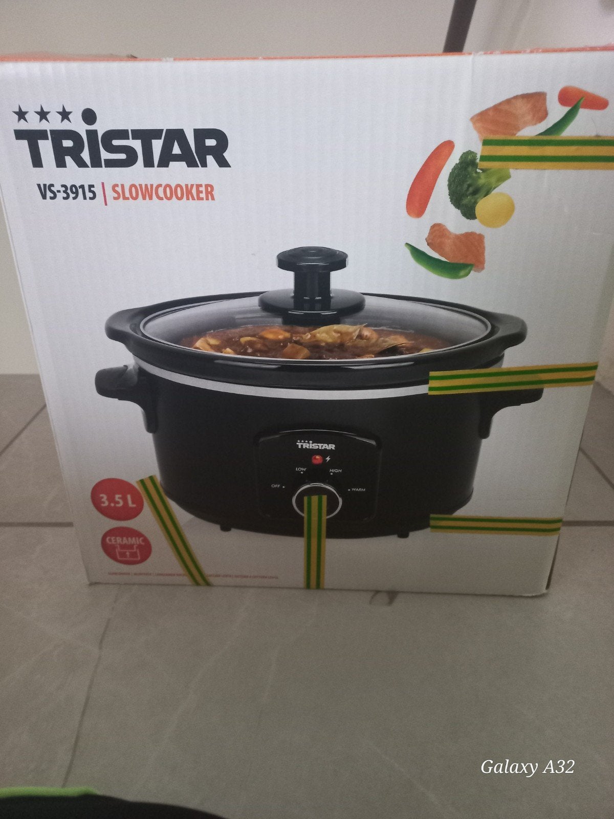 Tristar slow cooker pan 1 keer gebruikt, Ophalen of Verzenden, Rvs
