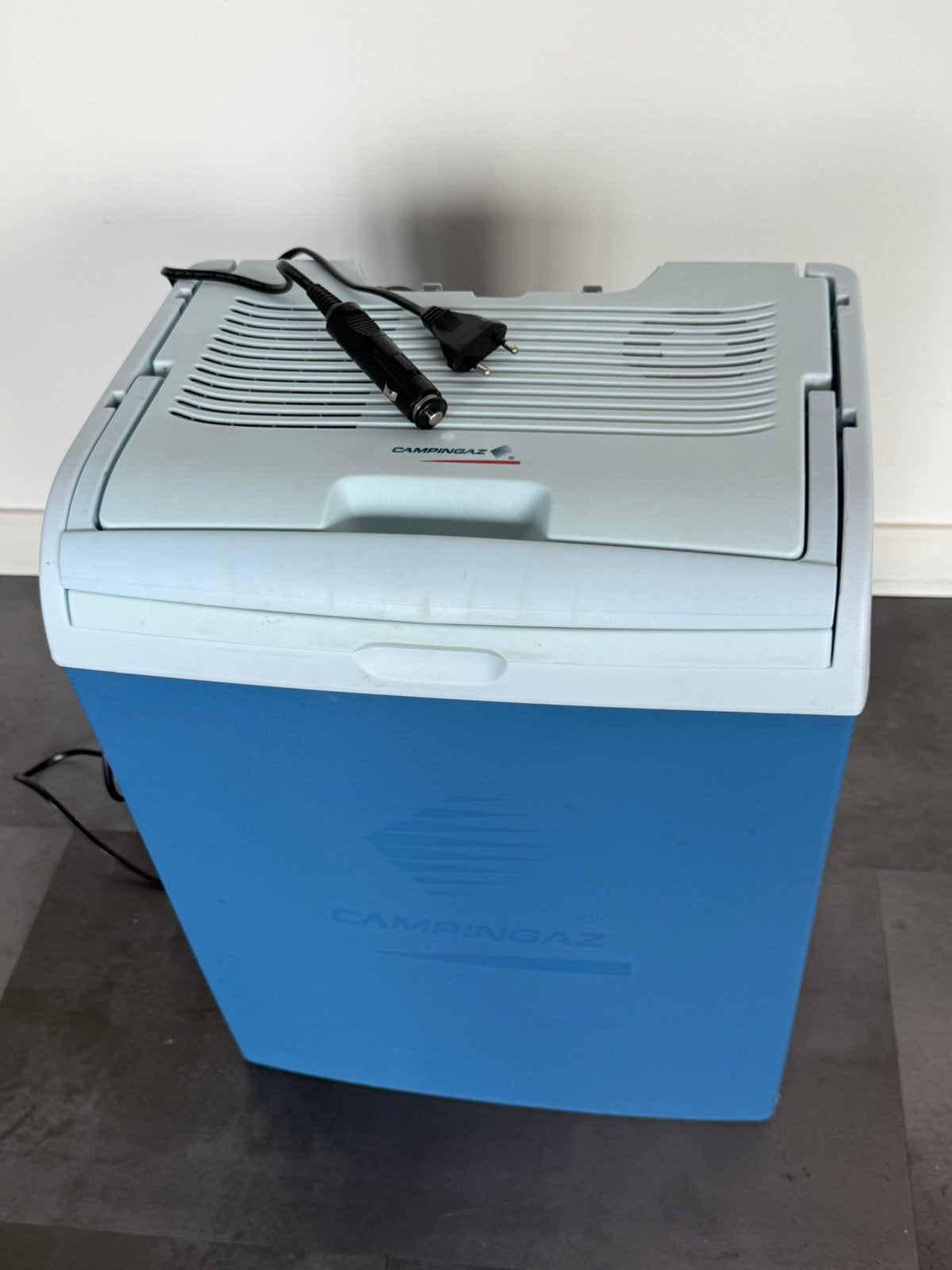 Koelbox Campingaz 12v/230v werkt top!, Ophalen, Gebruikt, Koelbox, Elektrisch