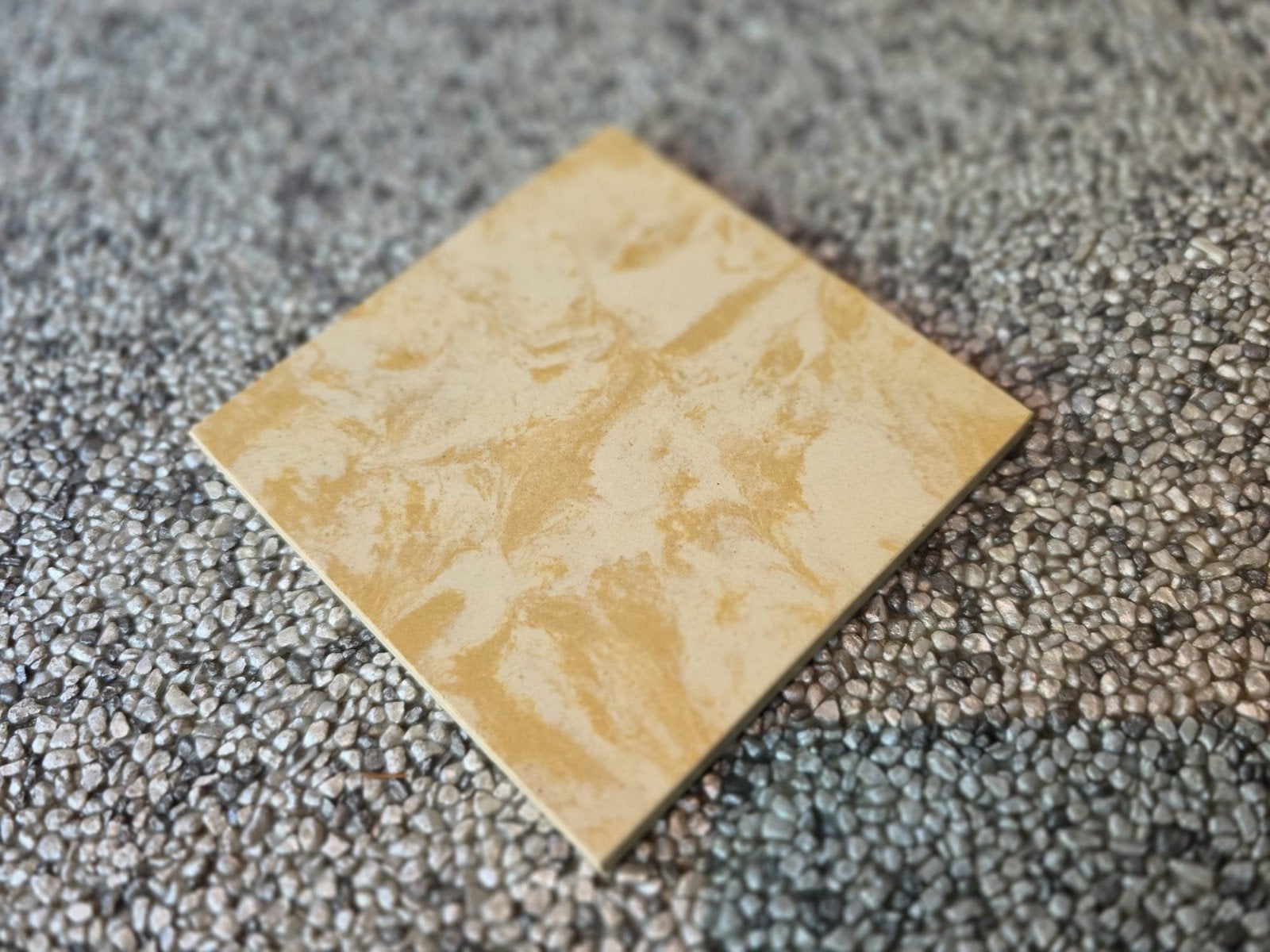 89 stuks Mosa tegels, 10x10 cm, crème/beige, zo goed als ni, Doe-het-zelf en Verbouw, Tegels, Keramiek, Nieuw, Minder dan 20 cm