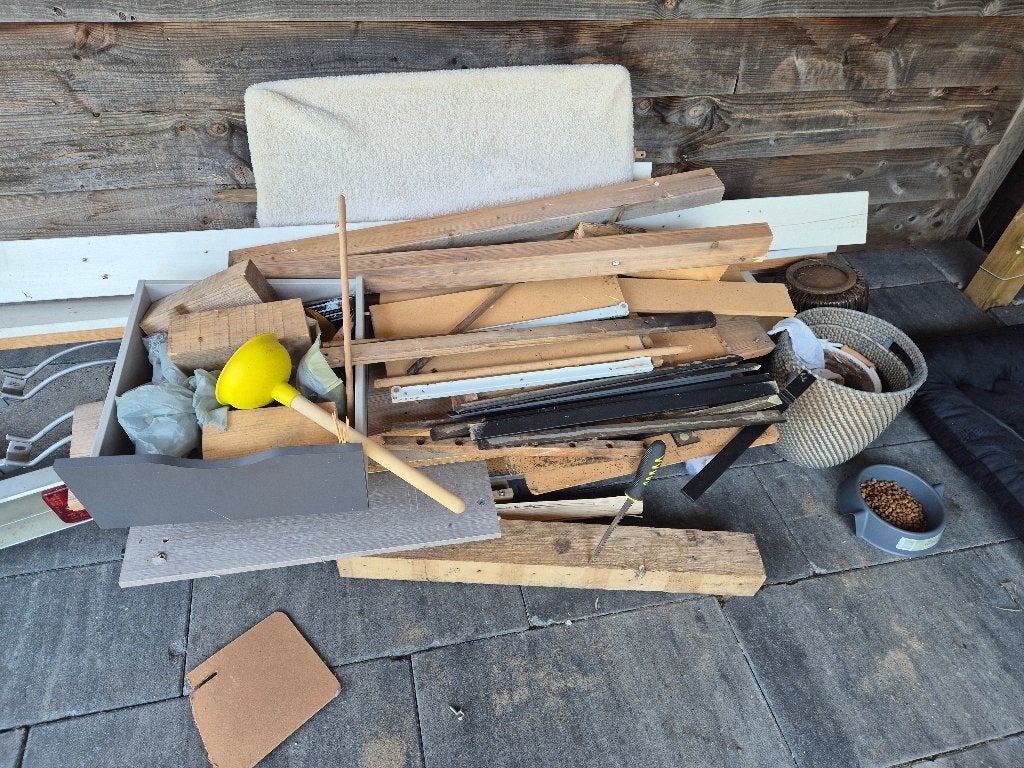 Firewood, Minder dan 3 m³, Ophalen