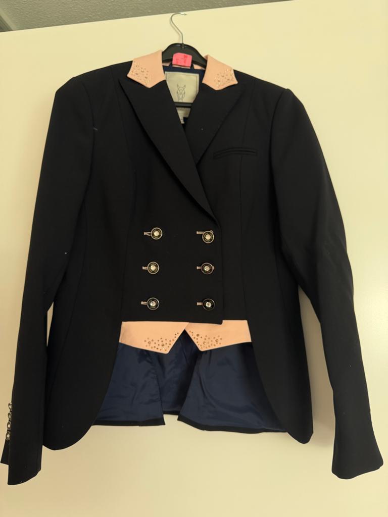 Juuls Jackets Korte Slipjas Blauw Roze, Dieren en Toebehoren, Dressuur, Ophalen of Verzenden, Zo goed als nieuw, Dames