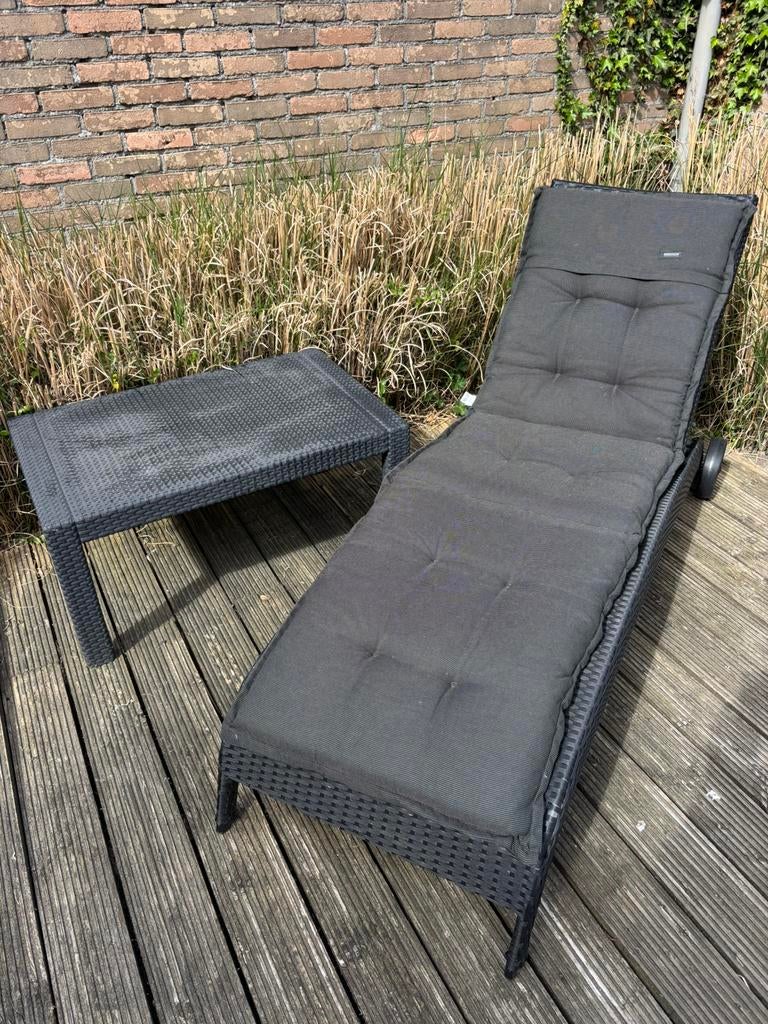 Ligstoel Tuinset, Ophalen, Zo goed als nieuw
