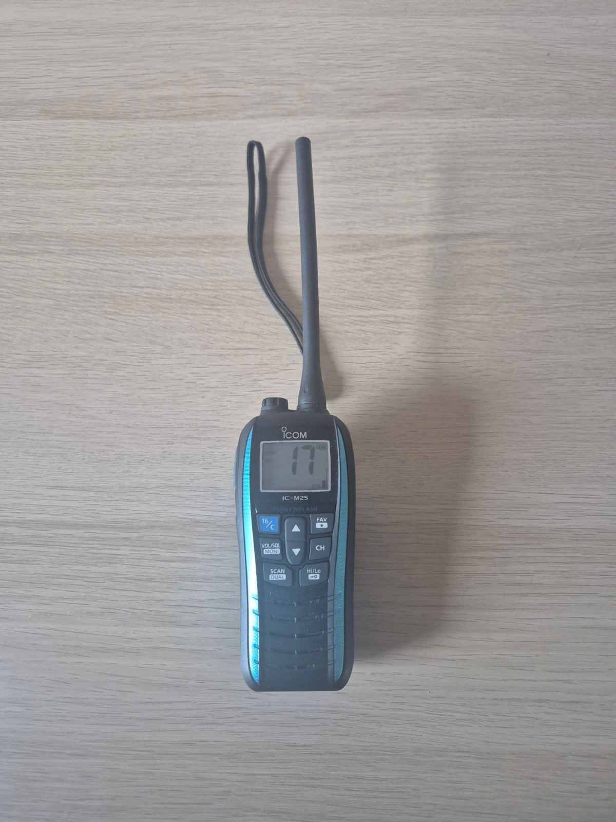 Handheld marifoon vhf ICOM IC-M25 EURO, Ophalen of Verzenden, Zo goed als nieuw, Communicatie