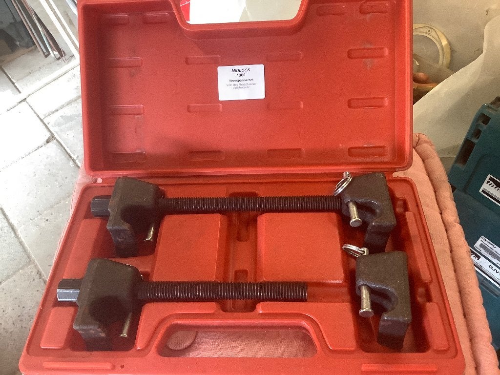Veerspannerset auto, Ophalen of Verzenden, Zo goed als nieuw