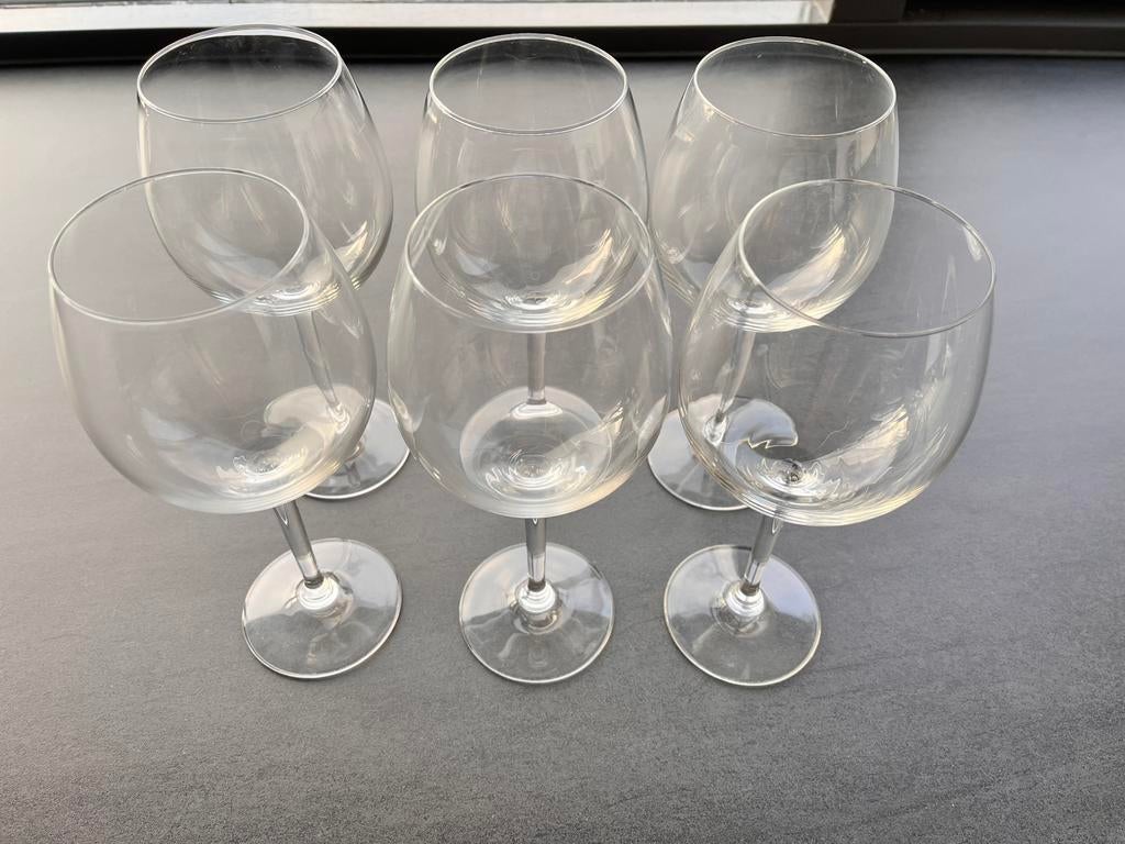 Ikea wijnglazen - 6 stuks, Ophalen, Zo goed als nieuw, Overige typen