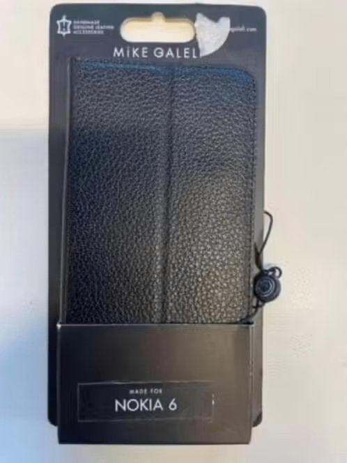 NIEUW! Galeli telefoonhoes 'Marc' voor Nokia 6 leer € 14,99, Ophalen of Verzenden, Nieuw, Frontje of Cover