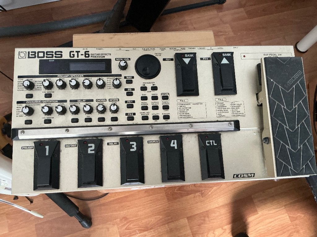 Boss GT-6 Multieffect unit, Ophalen, Gebruikt, Multi-effect