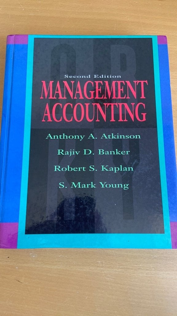Management accounting, Boeken, Ophalen of Verzenden, Zo goed als nieuw, Management