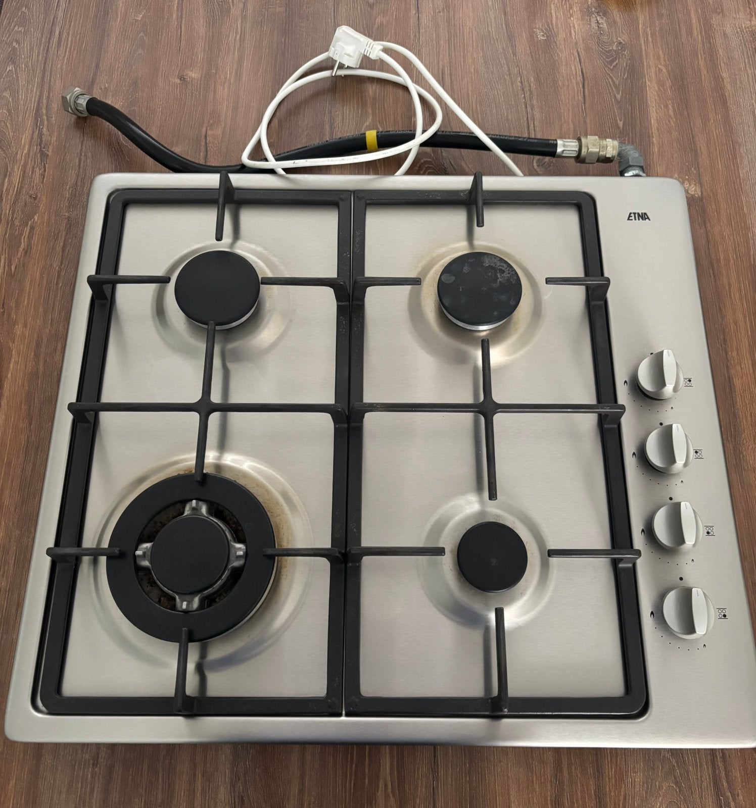 ETNA Gas stove in good condition, Ophalen, Zo goed als nieuw, Gas, 4 kookzones