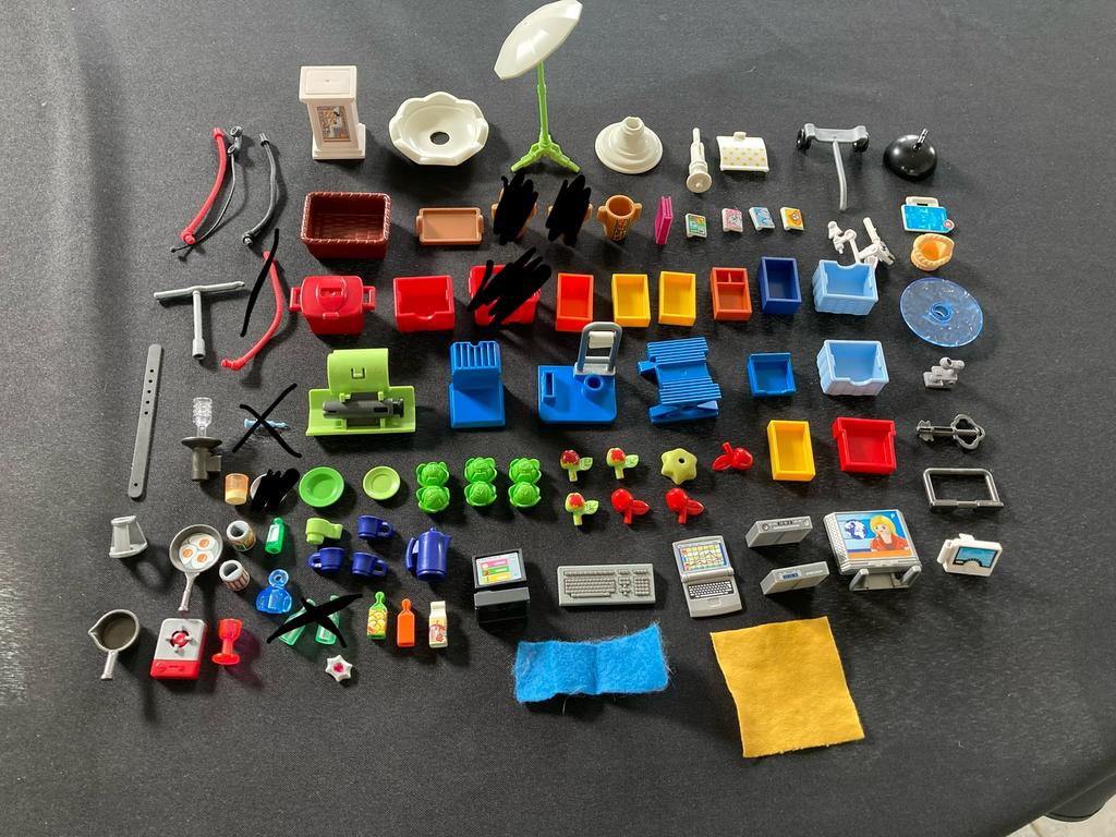 Playmobil huisraad divers., Kinderen en Baby's, Speelgoed | Playmobil, Ophalen of Verzenden, Zo goed als nieuw