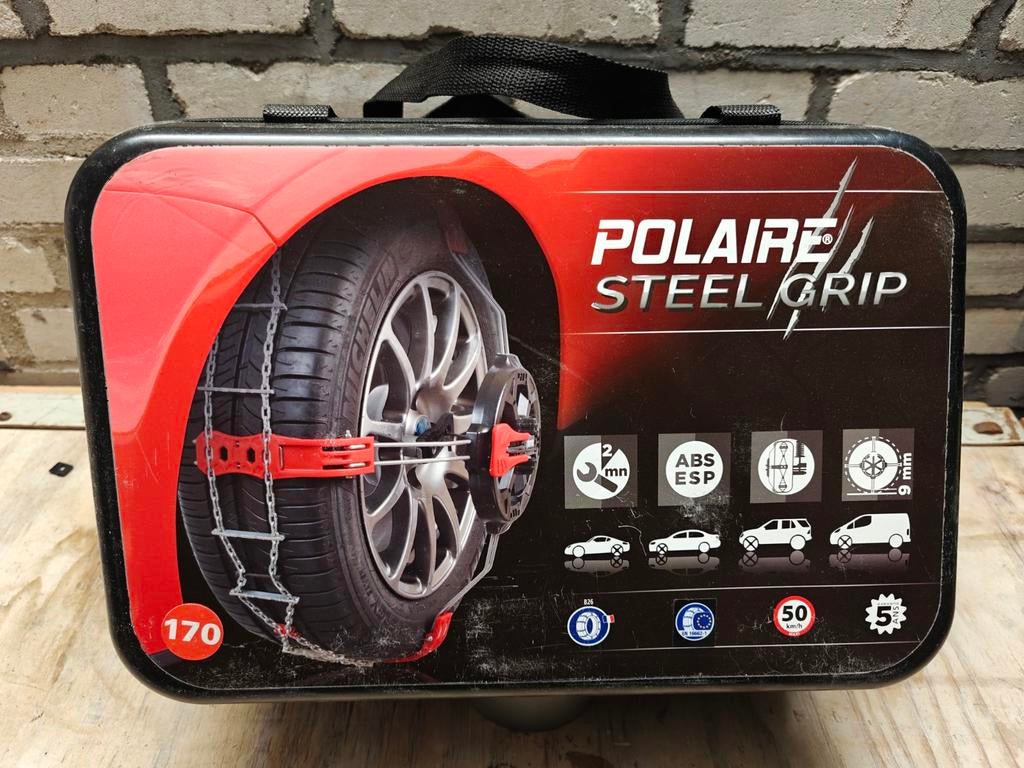 Polaire Steel Grip 170 Loopvlakketting NIEUW - grote maten!, Auto diversen, Sneeuwkettingen, Ophalen of Verzenden