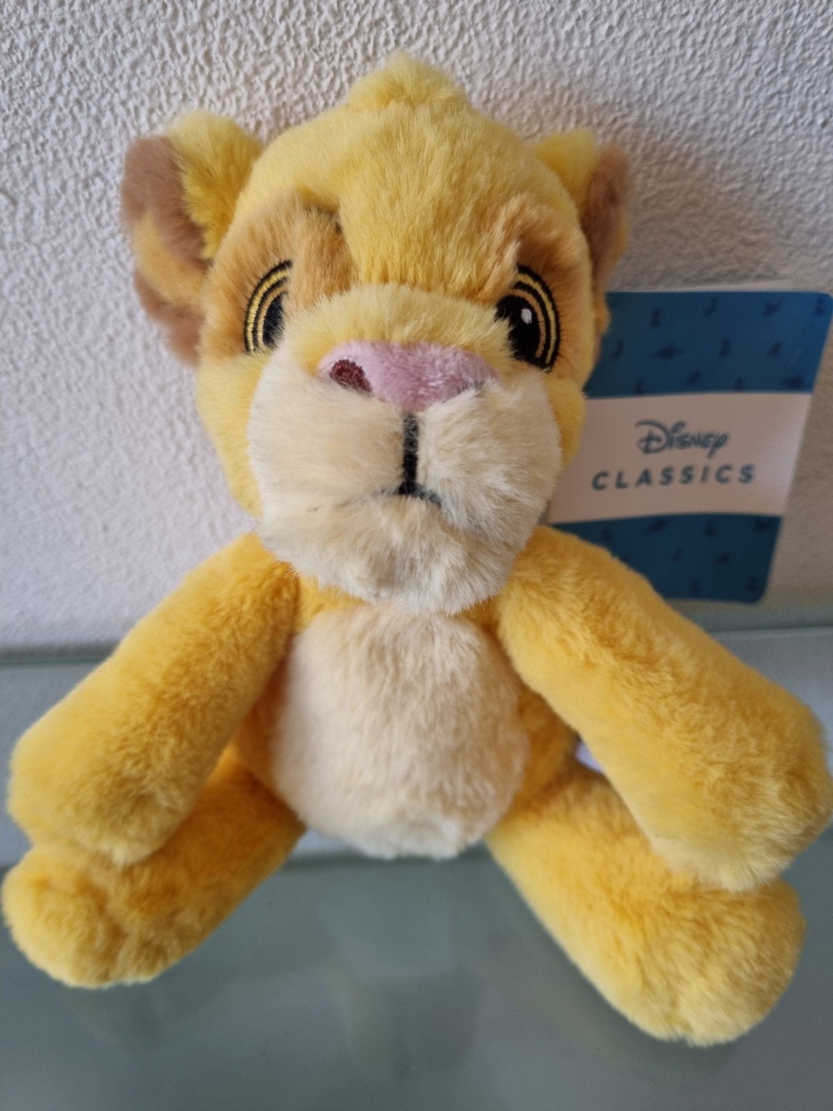 Orig,Disney,SIMBA BEANBAG KNUFFEL,25cm,Kaart/Label,Nieuw!, Disney, Disney, Nieuw, Ophalen of Verzenden
