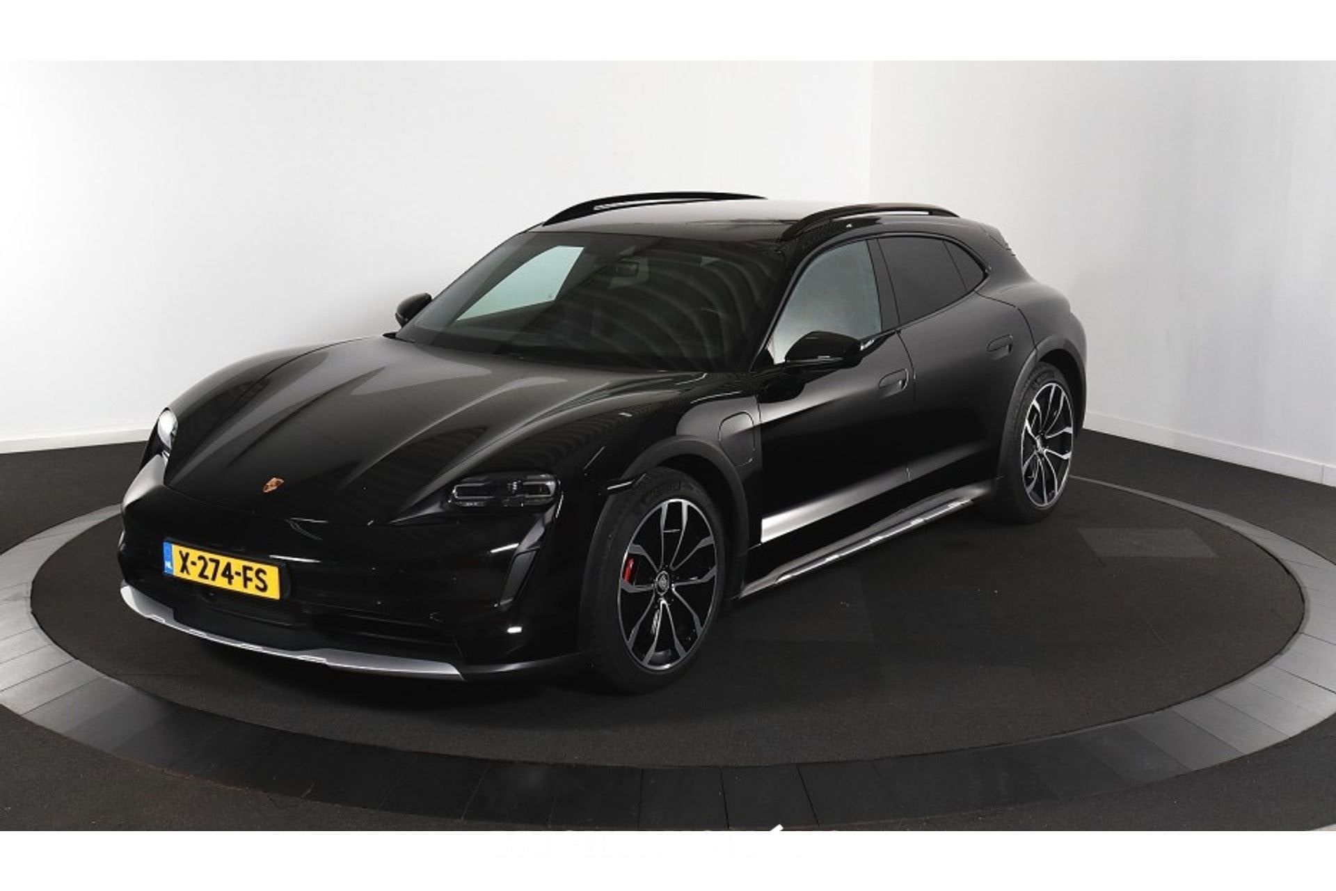Porsche Taycan 4S 93 kWh (bj 2022, automaat), Auto's, Automaat, 0 cilinders, Zwart, SUV of Terreinwagen