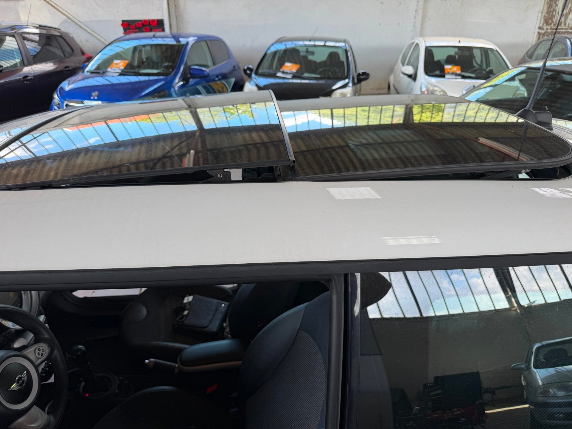 Mini 3-Deurs 1.6 Cooper Chili Automaat Opendak Navi Airco 2e, Auto's, Mini, 15 km/l, 750 kg, 4 cilinders, 4 stoelen