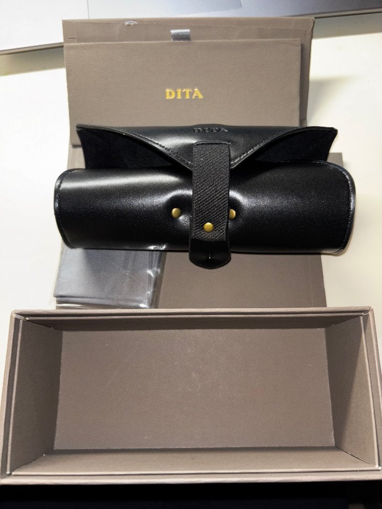 DITA brillenkoker MOET SNEL WEG, Zwart, Nieuw, Bril, Ophalen