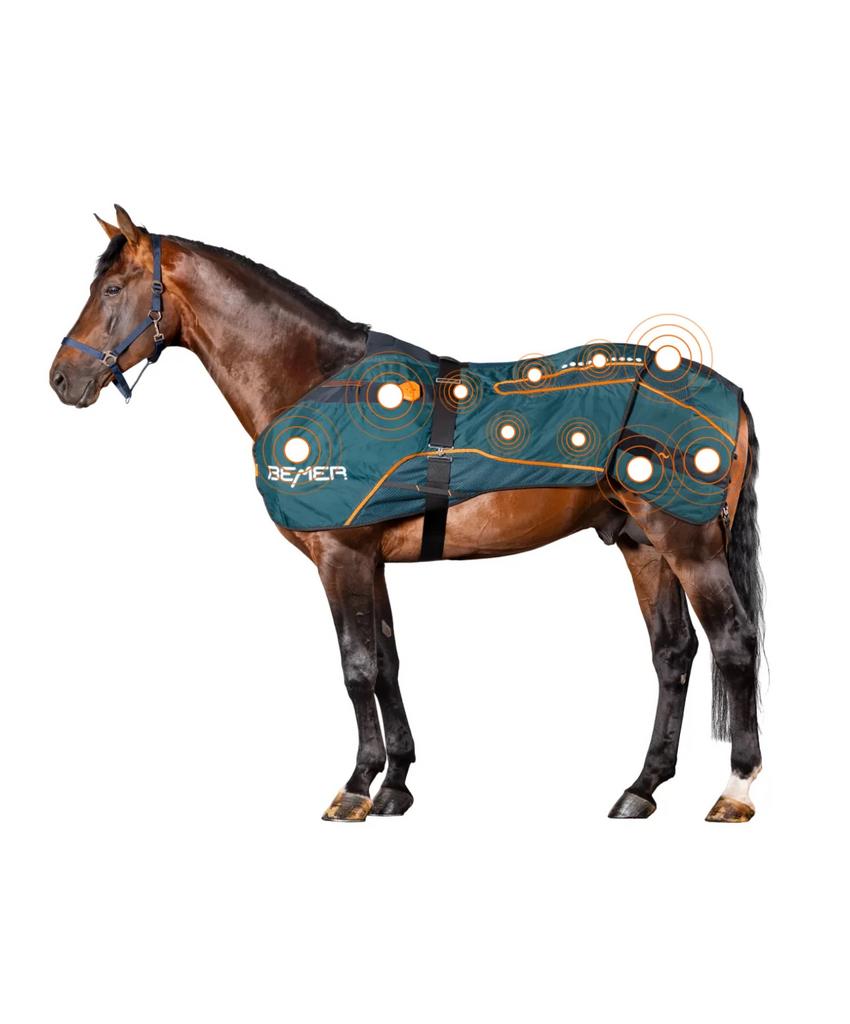 Bemer deken met paardennek/hals applicator, Dieren en Toebehoren, Paarden en Pony's | Dekens en Dekjes, Ophalen, Zo goed als nieuw