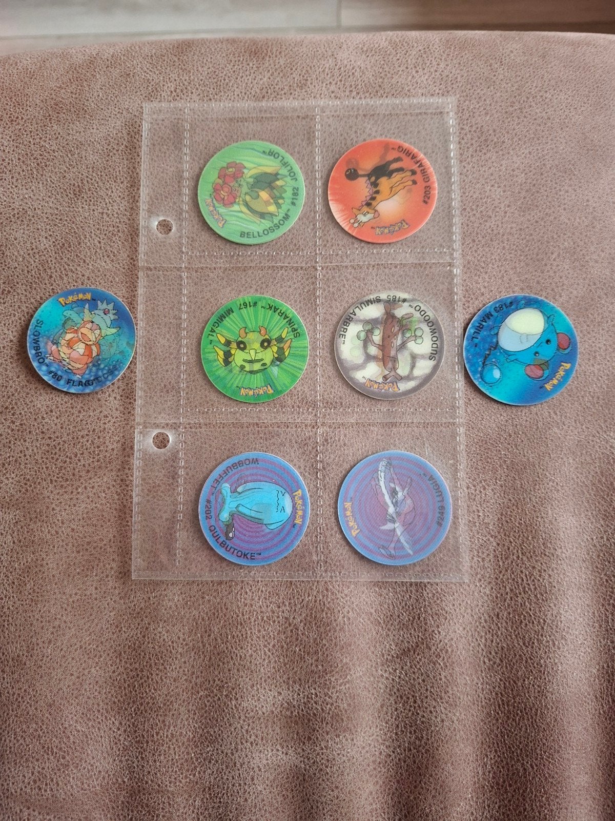 8 pokemon flippo's, Verzamelen, Ophalen of Verzenden, Losse flippo's