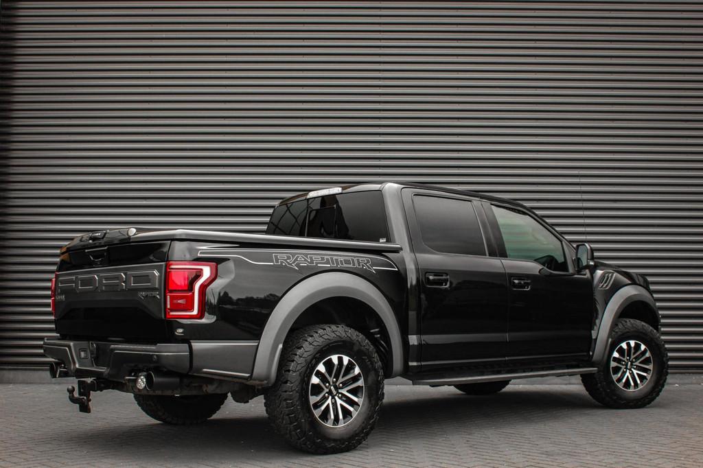 Ford USA F150 3.5 V6 Ecoboost SuperCrew Raptor LPG-G3 / NAVI, Auto's, Automaat, F-150, Zwart, Leder