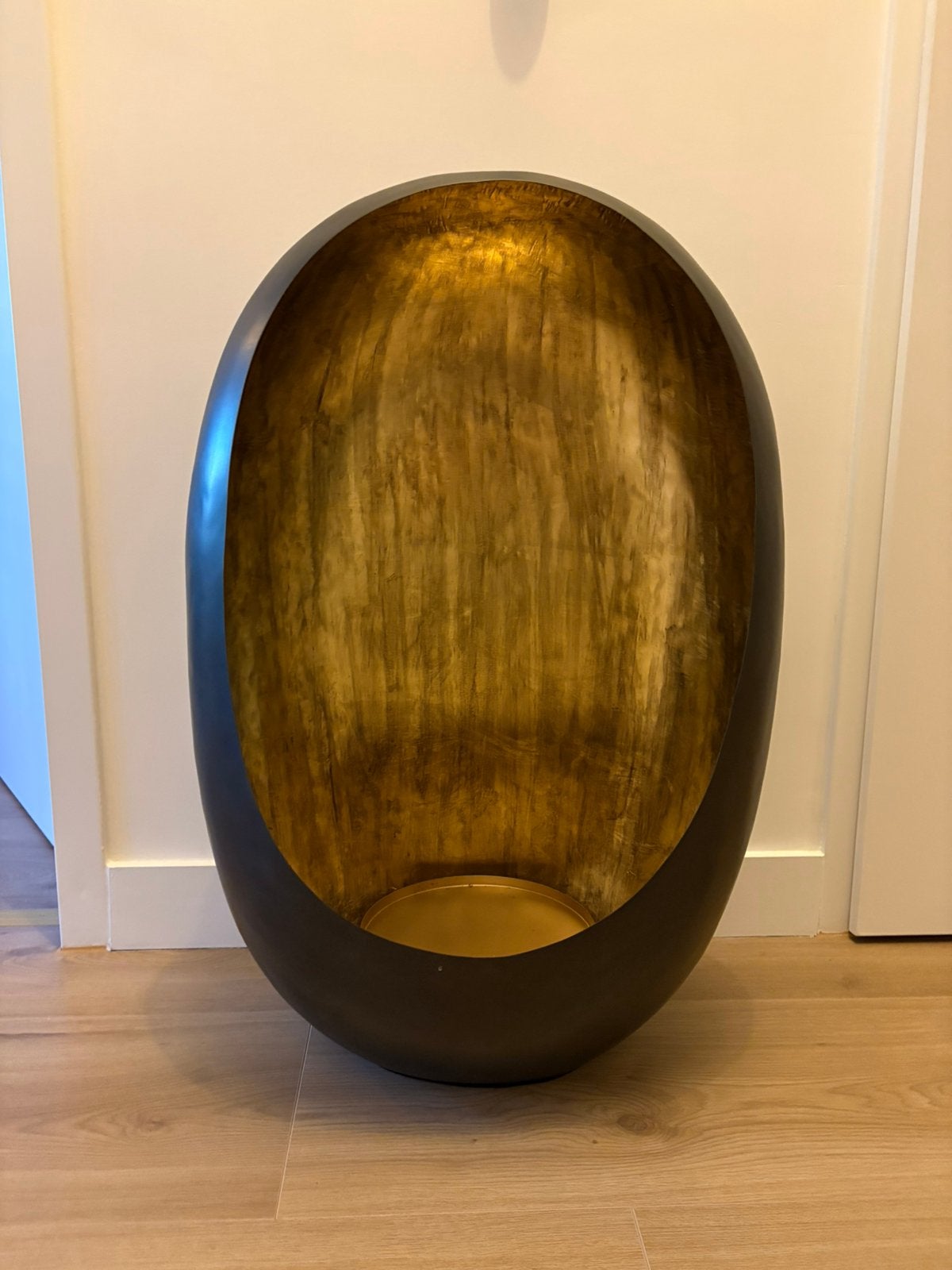 Daan Kromhout Egg Windlicht 73cm hoogte XXL, Ophalen, Windlicht